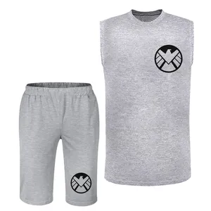 ست تاپ و شلوارک مردانه مدل عقاب کد BA82 T