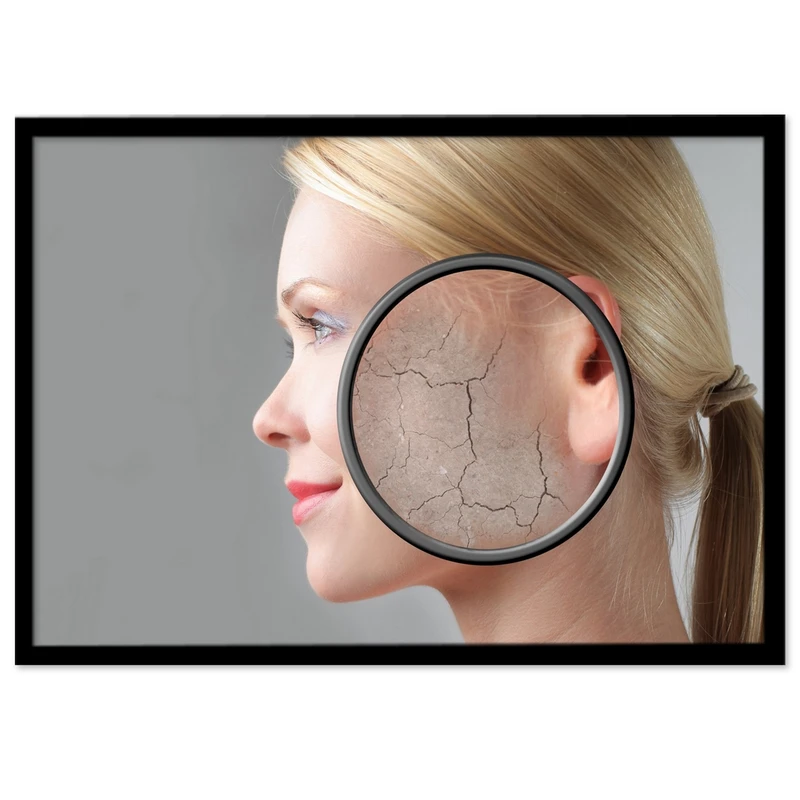 تابلو بکلیت طرح پوست و زیبایی مدل B-14330