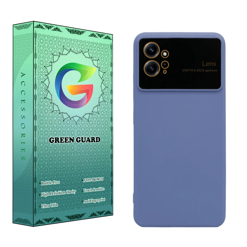 کاور گرین گارد مدل Lenz-Silicone مناسب برای گوشی موبایل شیائومی Redmi Note 12 4G