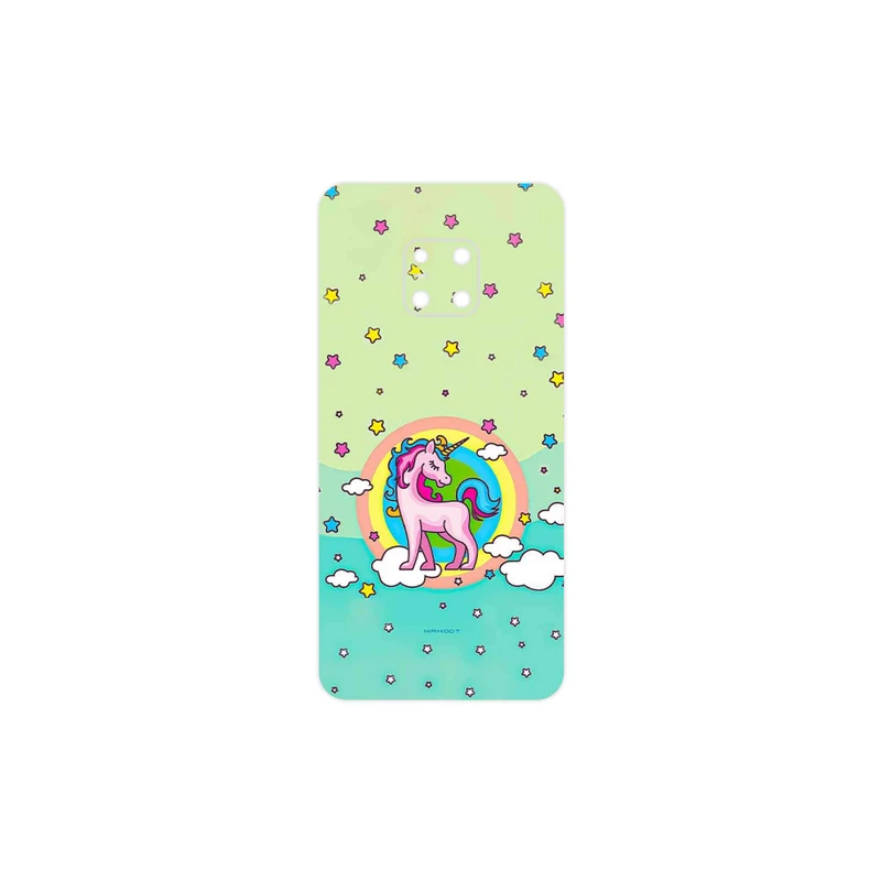 برچسب پوششی ماهوت مدل Rainbow unicorn adventure مناسب برای گوشی موبایل هوآوی Mate 20 Pro