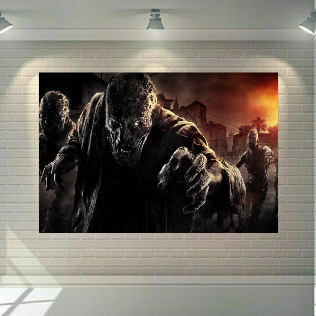 تابلو بوم طرح گیم Dying Light مدل SDB123