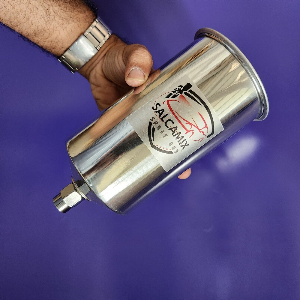 مخزن پیستوله سالکامیکس مدل فلزی رزوه از داخل - کد 600cc