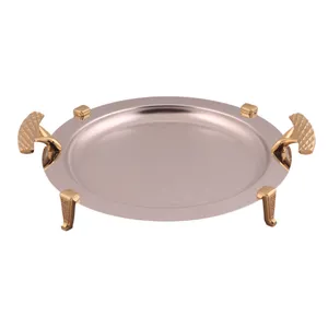 سینی ریور مدل دایره پایه دار کد BG1416