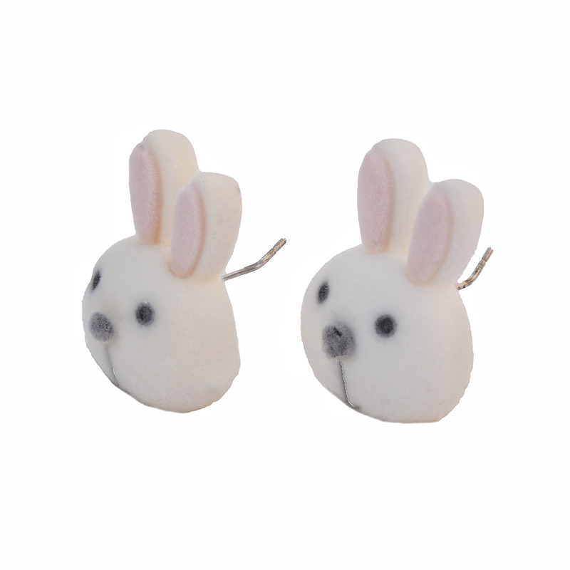 گوشواره دخترانه مدل عروسکی کله خرگوشی CR7 گوشواره دخترانه مدل عروسکی کله خرگوشی CR7