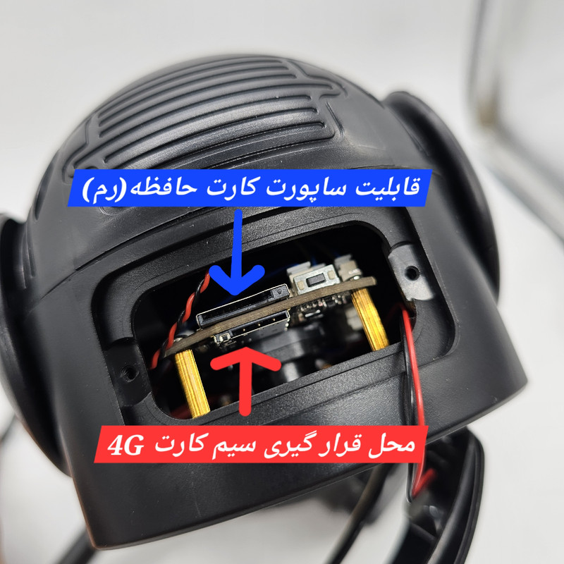 دوربین مداربسته تحت شبکه شارک مدل IPC-V380-A28-4G