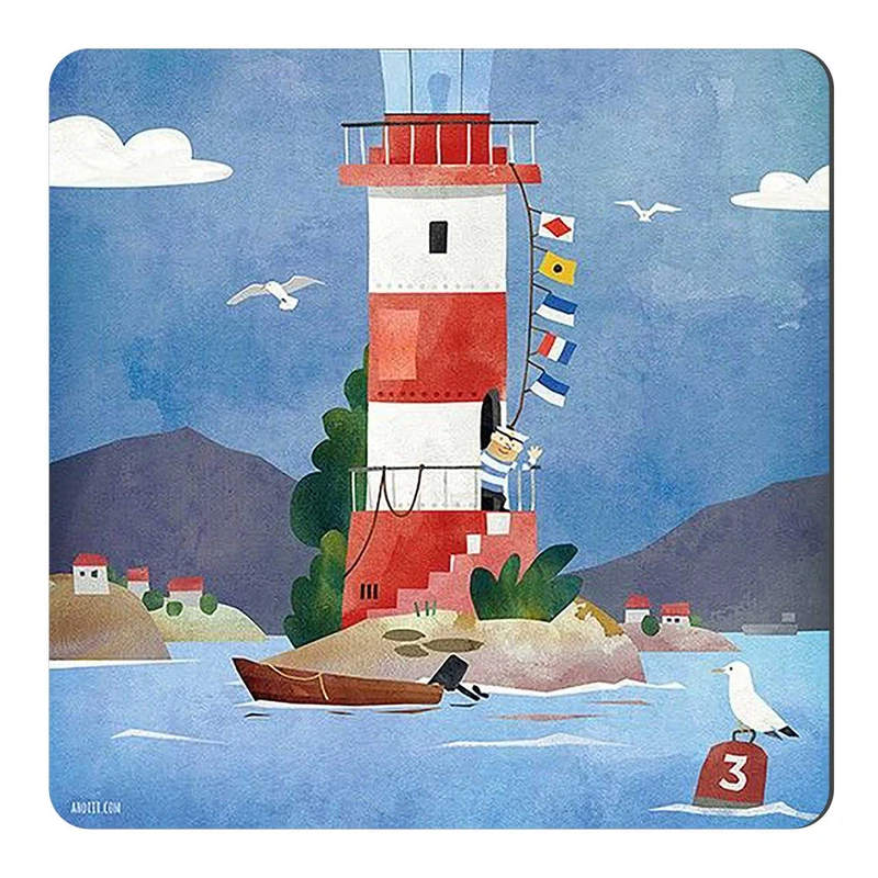 مگنت طرح فانوس دریایی کد wmg176