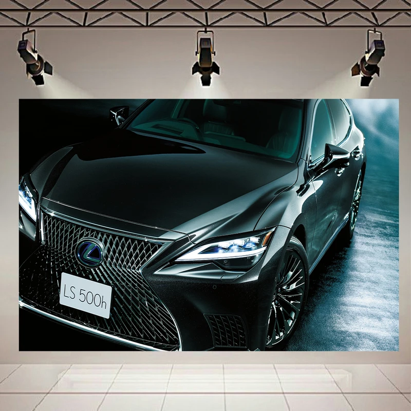 تابلو بوم طرح ماشین مدل Lexus Ls 500h کد AR3032
