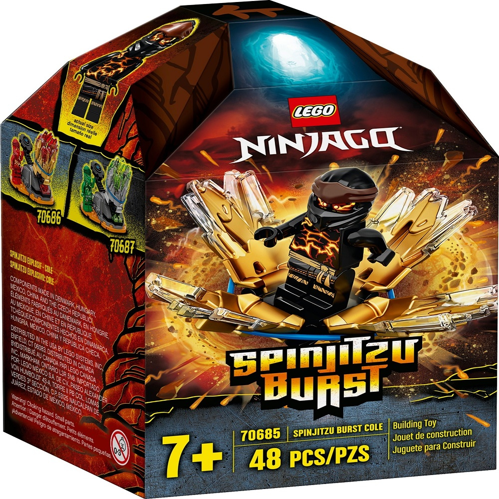 لگو سری Ninjago مدل Spinjitzu Burst - Cole 70685