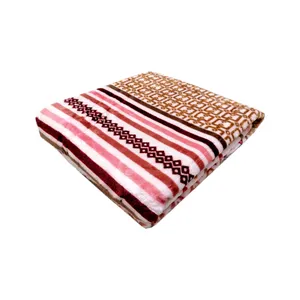 پتو مسافرتی نرمینه بافت مدل Sarvin کد NLK 13 سایز 210x150 سانتی متر