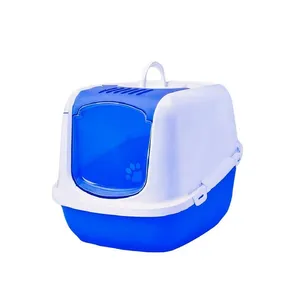 ظرف خاک گربه مدل مسقف XXL کد BL_00   