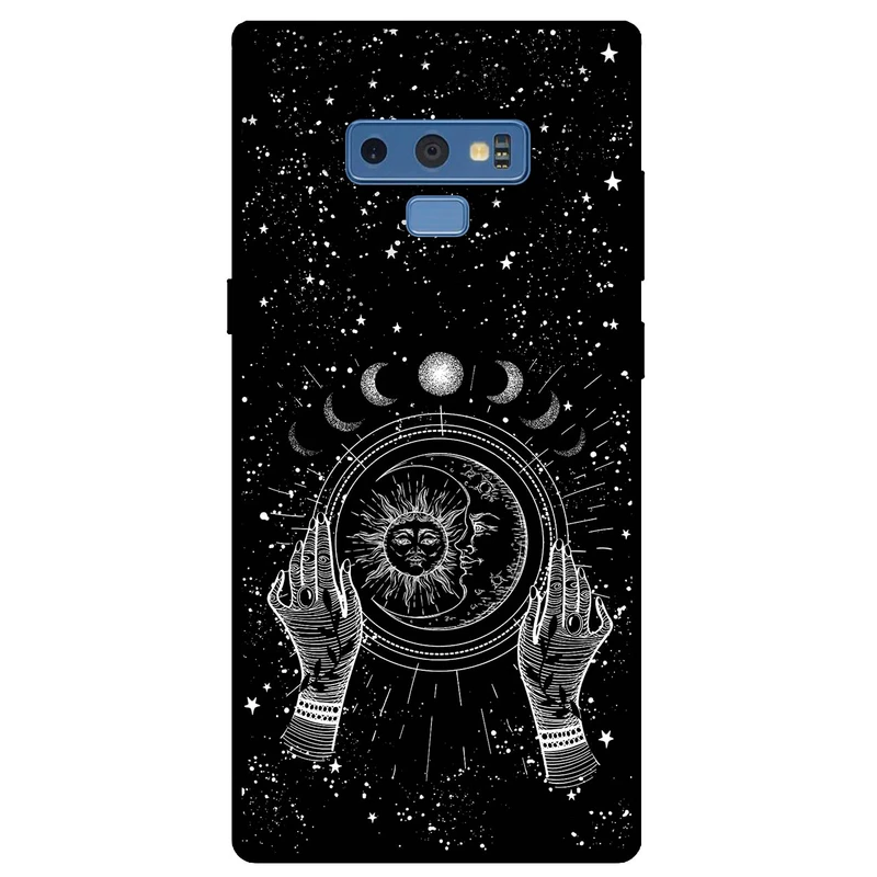 کاور مگافون طرح ماه و خورشید مدل 1892 مناسب برای گوشی موبایل سامسونگ Galaxy Note 9         