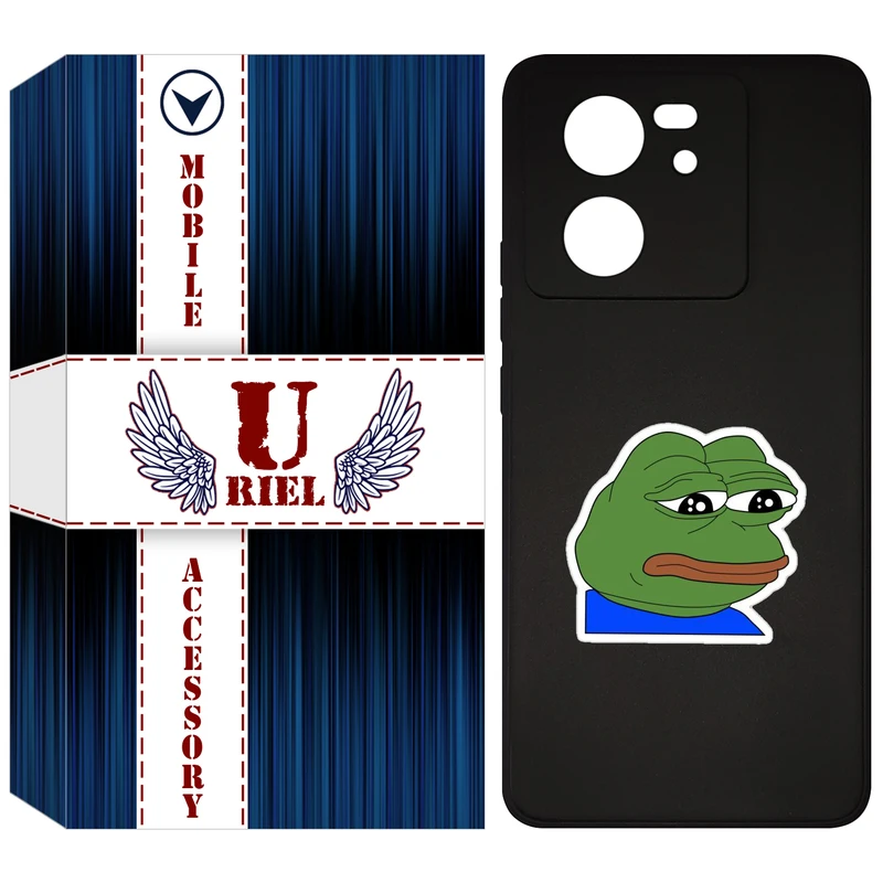 کاور یوریل مدل KSH کد 86 طرح قورباغه غمگین مناسب برای گوشی موبایل شیائومی 13T / 13T Pro / Redmi K60 Ultra