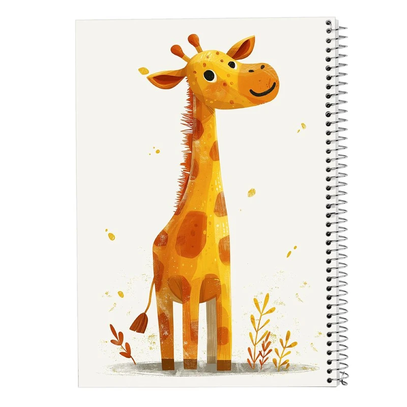 دفتر ژورنال نویسی 50 برگ مدوپد مدل نقطه ای طرح موجودات فانتزی کد DF16831