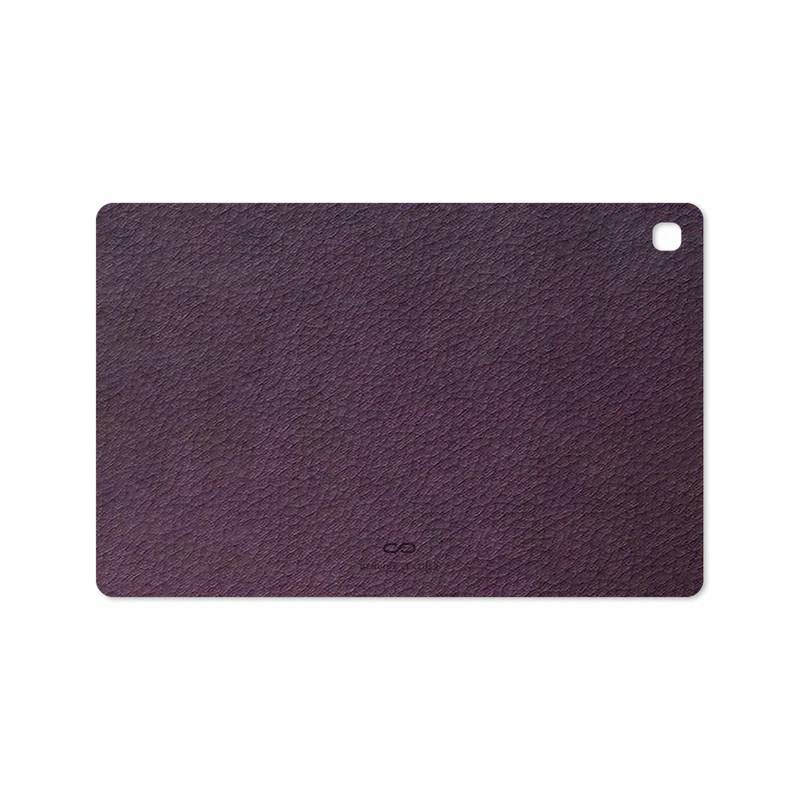 برچسب پوششی ماهوت مدل Purple-Leather مناسب برای تبلت سامسونگ Galaxy Tab S5e 10.5 2019 T720