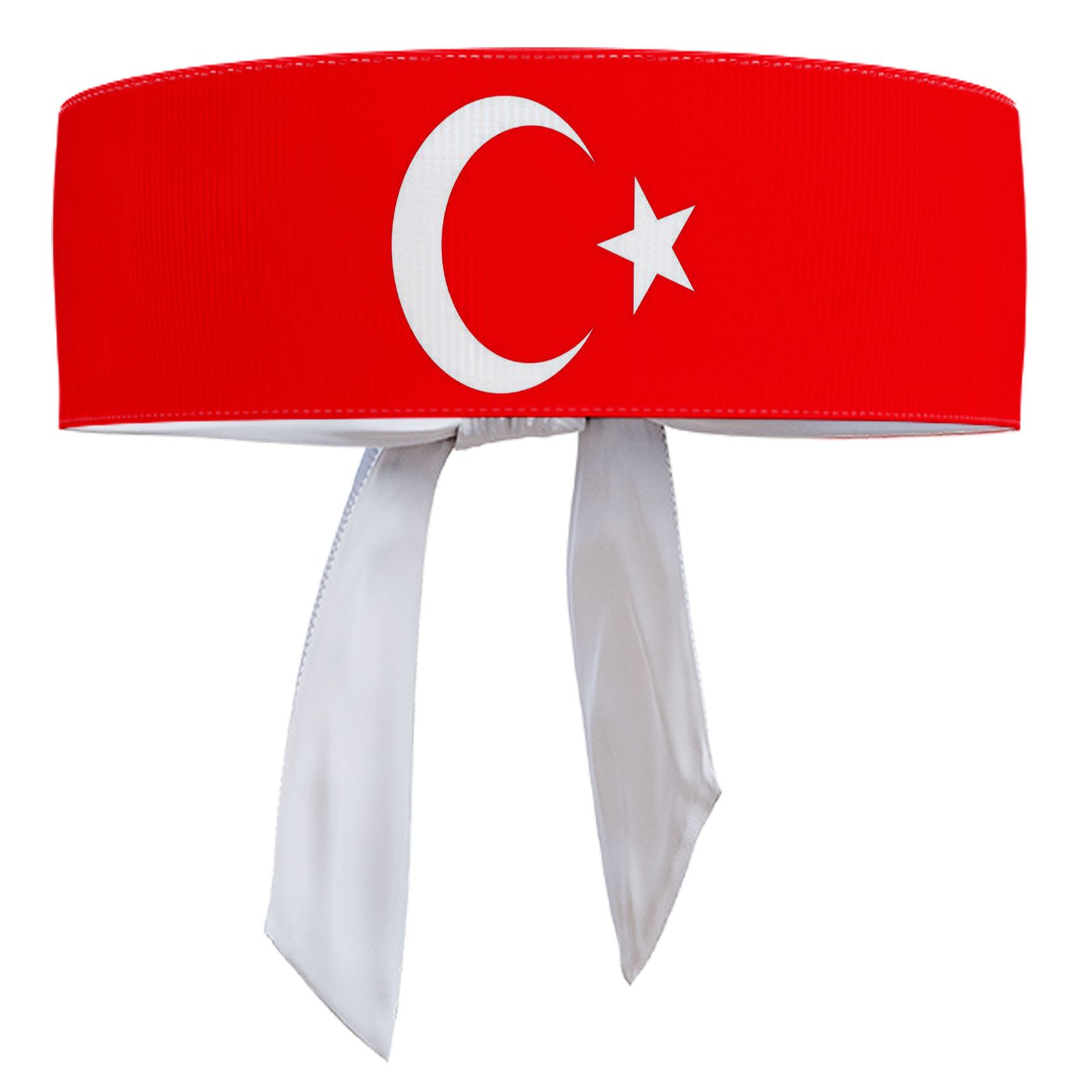هدبند ورزشی آی تمر مدل پرچم ترکیه کد 165