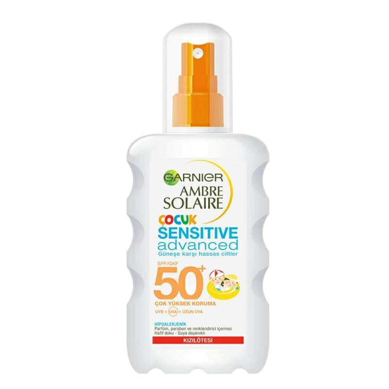 لوسیون ضد آفتاب کودک گارنیه مدل  SENSITIVE advanced حجم 200 میلی لیتر