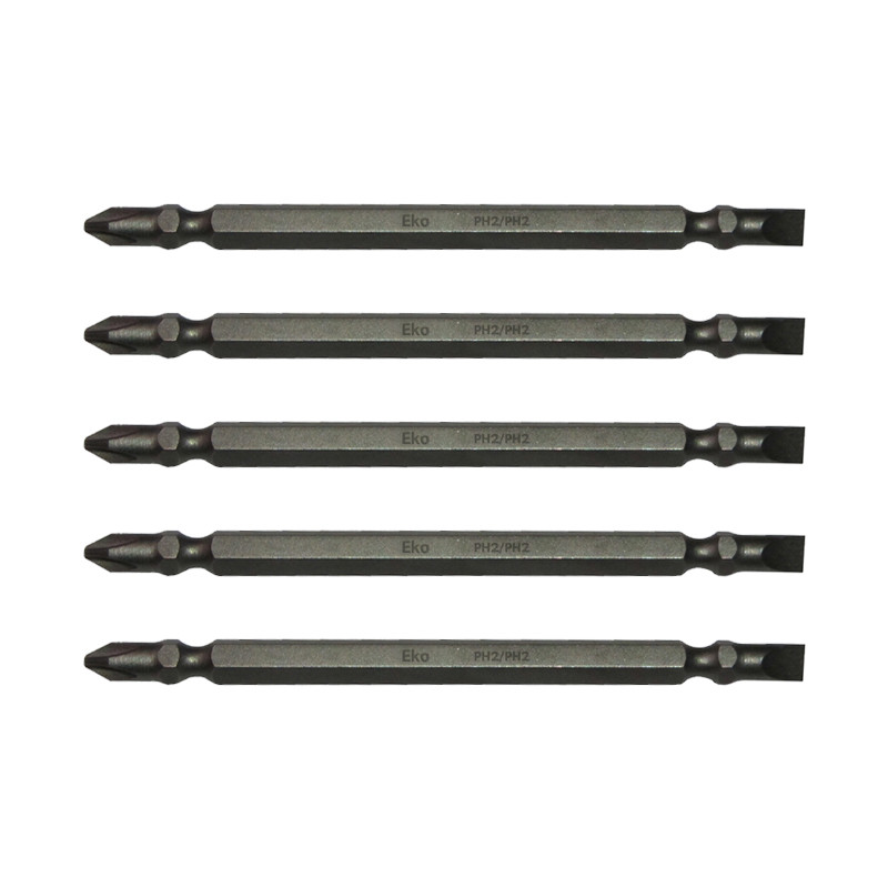 مجموعه 5 عددی سری پیچ گوشتی دو سو چهار سو اکو مدل E-110mm