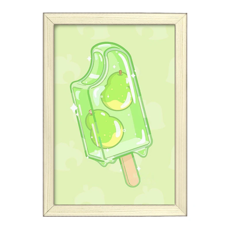 تابلو خندالو طرح بازی انیمال کراسینگ (Animal Crossing) کد 32686