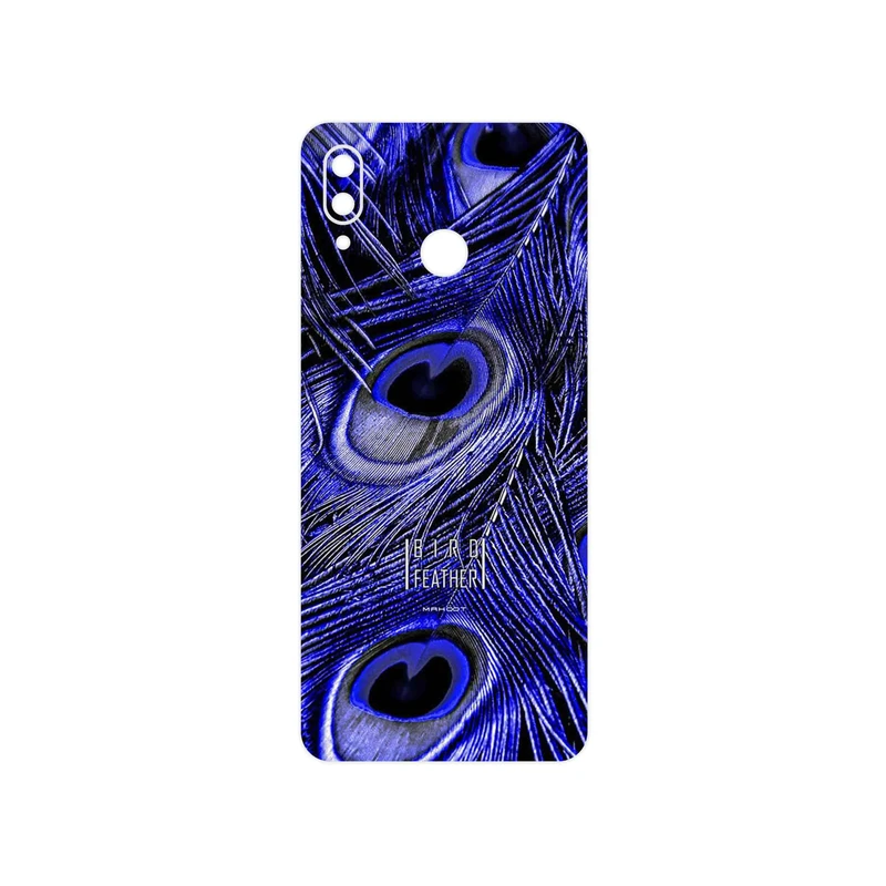 برچسب پوششی ماهوت مدل Purple Feather مناسب برای گوشی موبایل آنر Play