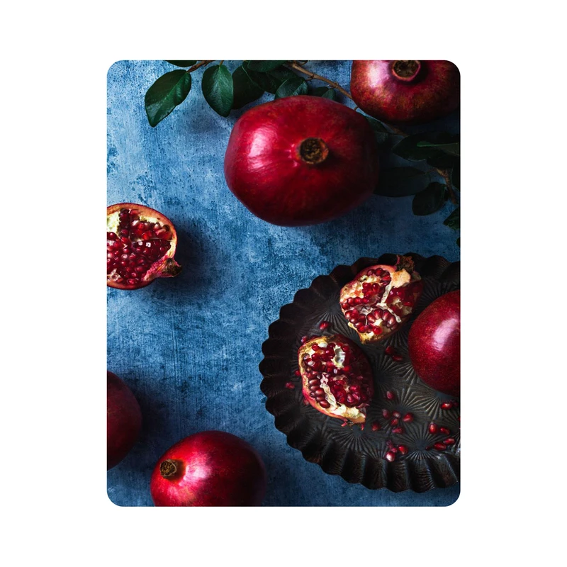 ماوس پد اطلس آبی طرح شب یلدا و انار  مدل T7271