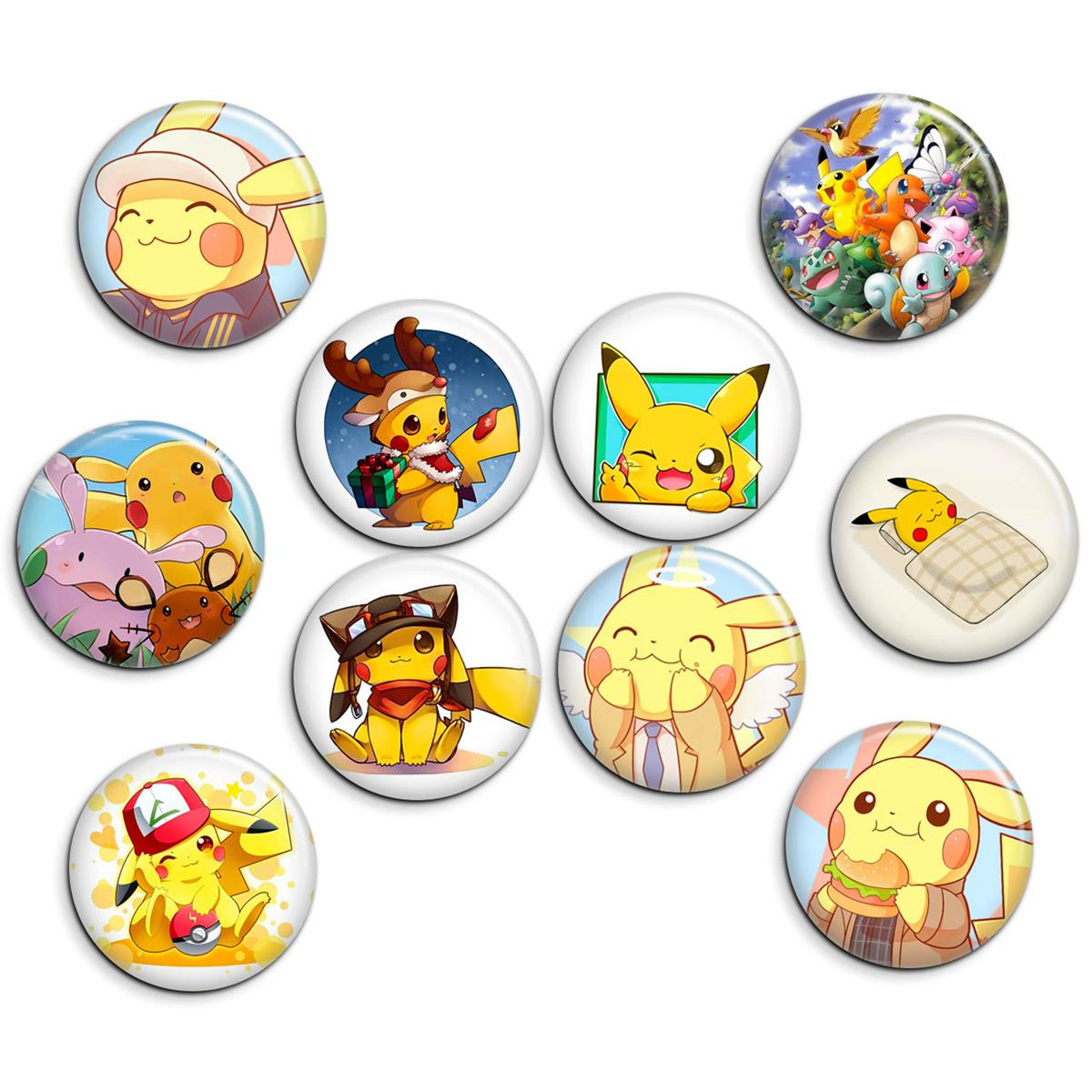 پیکسل پرمانه طرح pokemon کد pmg.5620 مجموعه 10 عددی
