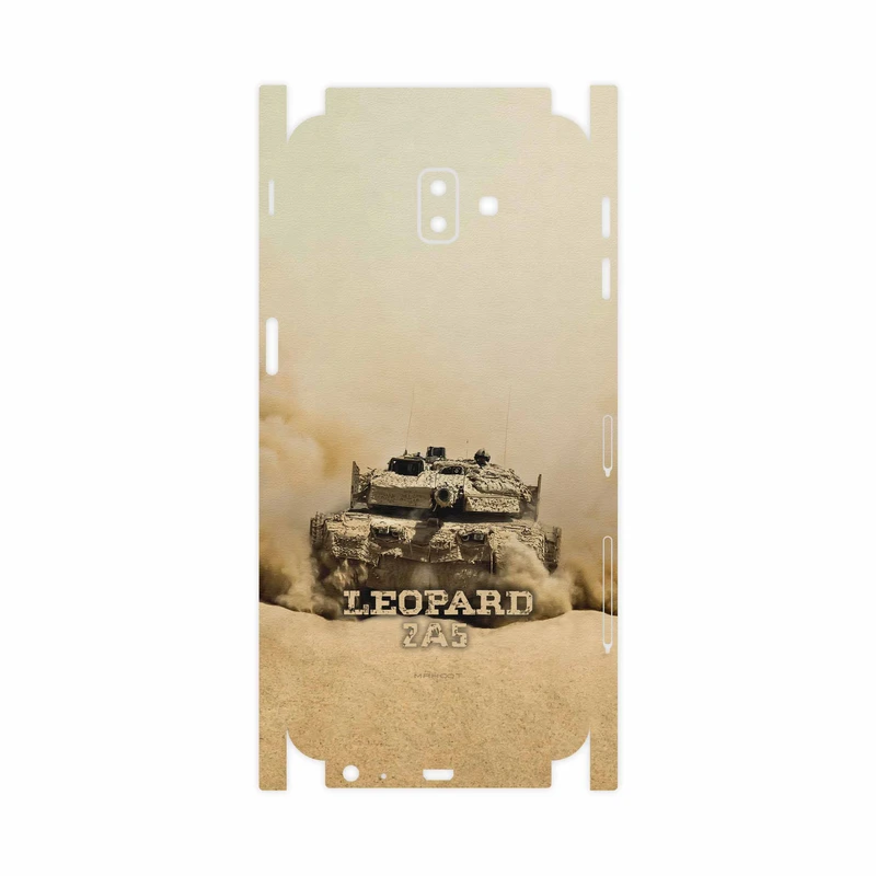 برچسب پوششی ماهوت مدل Leopard 2A5 tank-FullSkin مناسب برای گوشی موبایل سامسونگ Galaxy J6 Plus
