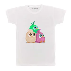 تی شرت بچگانه پرمانه طرح پرندگان خشمگین کد pmt.4419