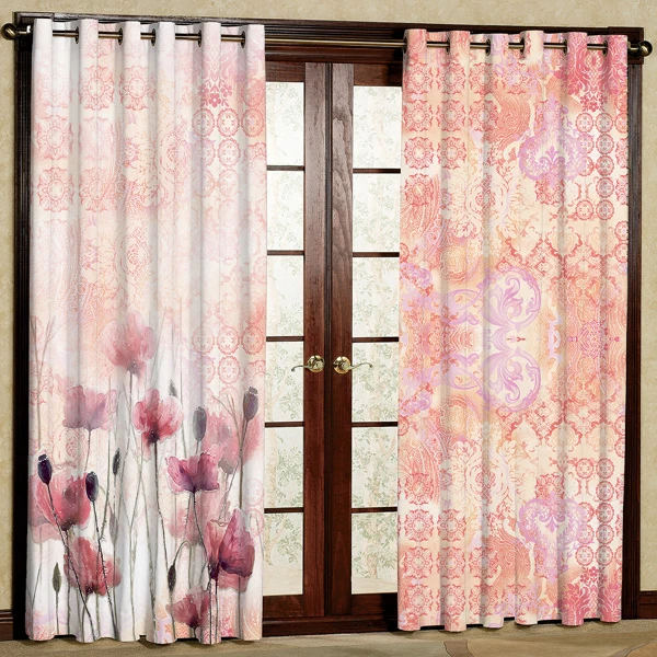 پرده مدل مخمل پانچی کد 6344 سایز 280x140 سانتی متر