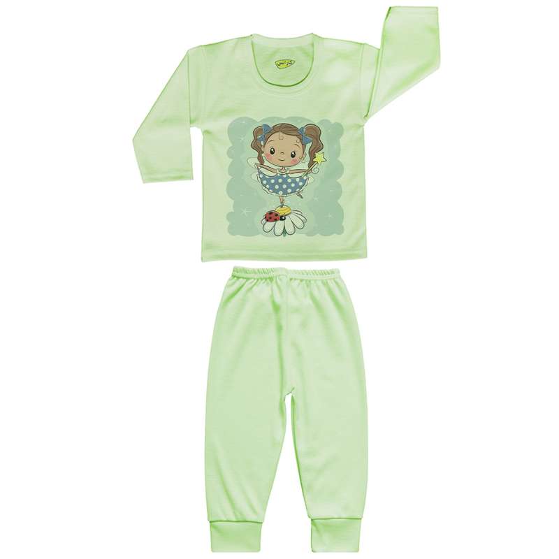 ست تی شرت و شلوار نوزادی کارانس مدل SBSG-3136