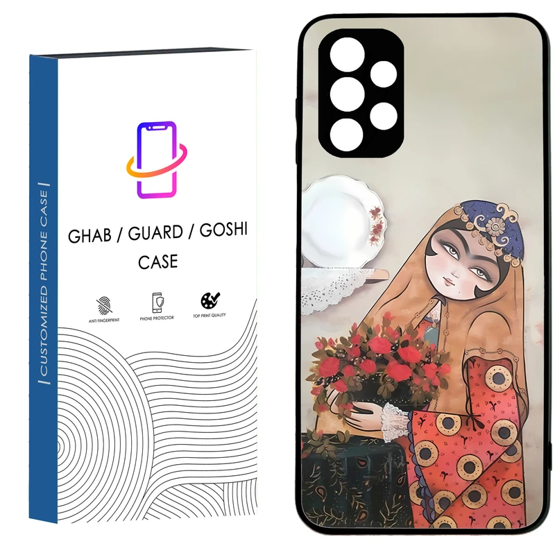 کاور قاب گارد گوشی طرح دخترانه کد 2 - TPU مناسب برای گوشی موبایل سامسونگGalaxy  A32 4G