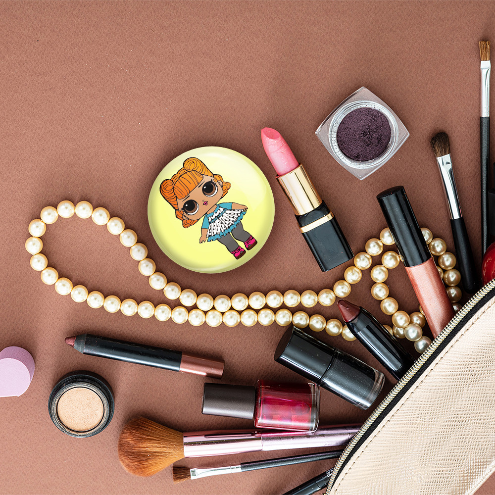 آینه جیبی خندالو مدل عروسک ال او ال LOL کد 27869