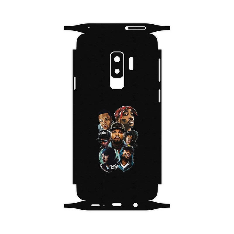 برچسب پوششی ماهوت مدل Great Rappers Digital Art-FullSkin مناسب برای گوشی موبایل سامسونگ Galaxy S9 Plus