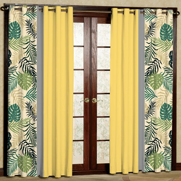 پرده مدل هازان پانچی کد 23 سایز 280x140 سانتی متر