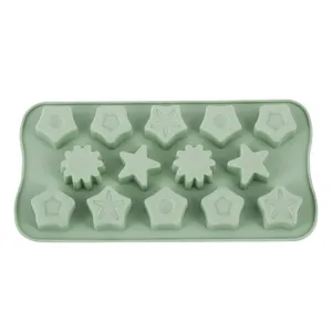 قالب دسر مدل ستاره 14 خانه