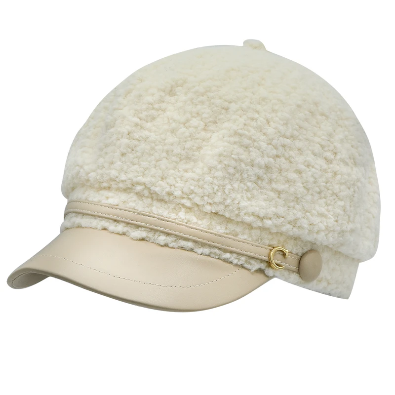 کلاه مدل کاپیتانی نقاب چرم