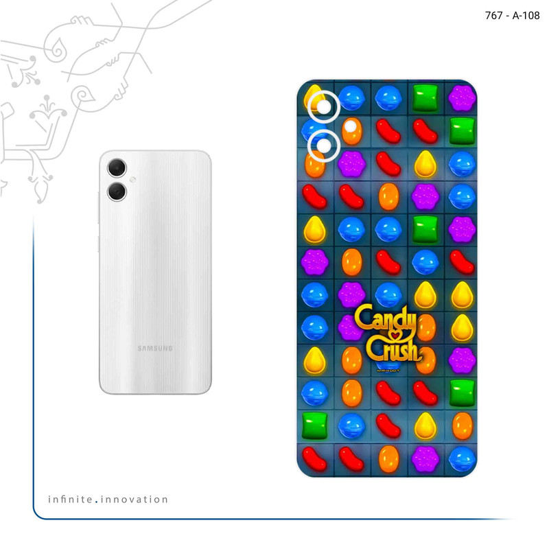 برچسب پوششی ماهوت مدل Candy Crush Game Series مناسب برای گوشی موبایل سامسونگ Galaxy A05