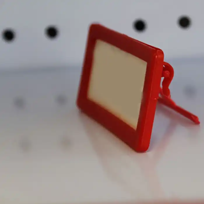 استند قیمت فروشگاهی مدل اتیکت قفسه مدل tza001 بسته 50 عددی