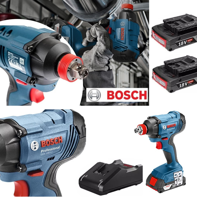 آچار بکس شارژی بوش مدل GDX 180 LI آچار بکس شارژی بوش مدل GDX 180 LI