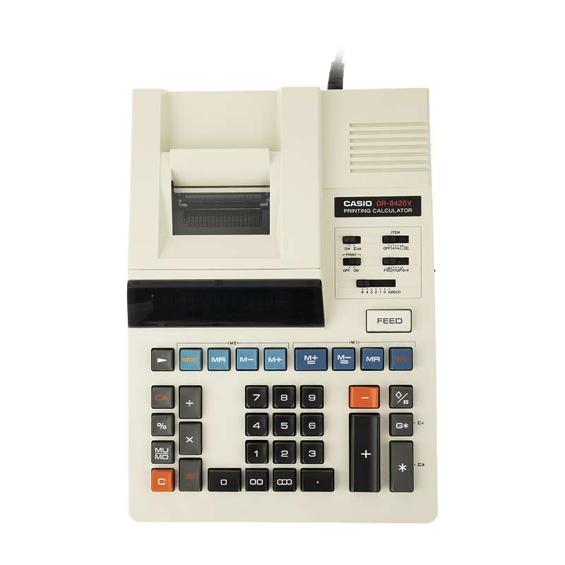 ماشین حساب کاسیو مدل DR-8420V ماشین حساب کاسیو مدل DR-8420V