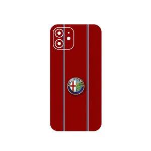 MAHOOT Alfa Romeo Cover Sticker for Apple iPhone 12