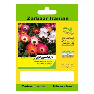 بذر گل ناز فرانسوی الوان زر بذر ایرانیان کد ZBP-115