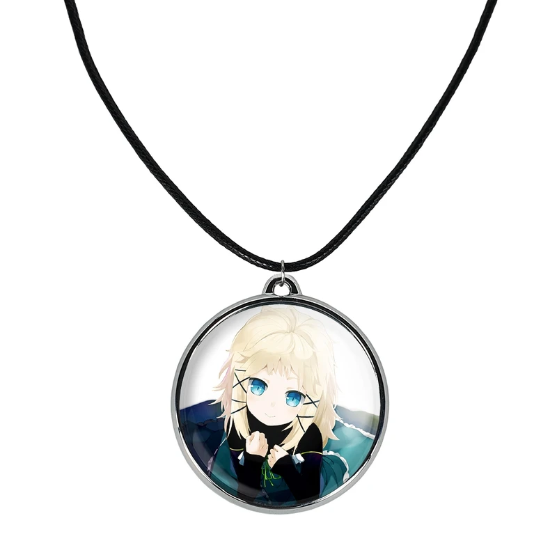 گردنبند خندالو مدل تینا انیمه گلوله سیاه کد 3581335814