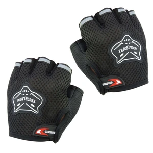 دستکش دوچرخه سواری مدل نیمه انگشتی طرح تابستونی کد 1648 سایز l