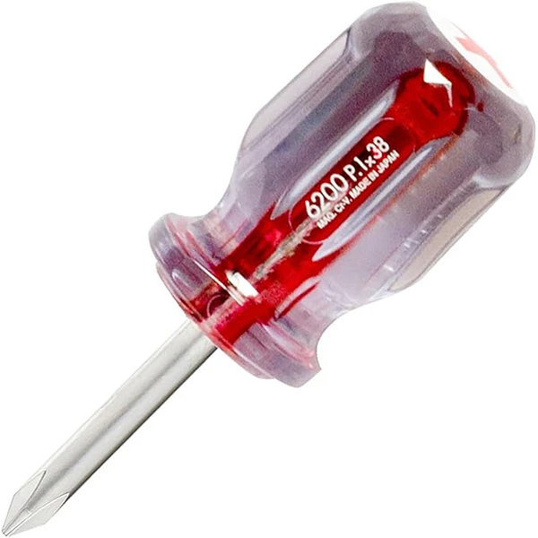 پیچ گوشتی مشتی چهارسو وسل مدل 6200(PH1x38) سایز 38 میلی متر 