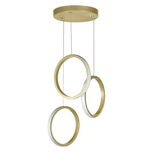 چراغ آویز سه شعله چشمه نور کد L6369-G