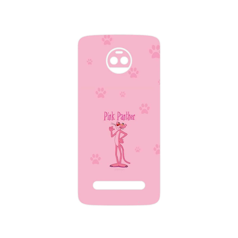 برچسب پوششی ماهوت مدل The Pink Panther مناسب برای گوشی موبایل موتورولا Moto Z2 Force
