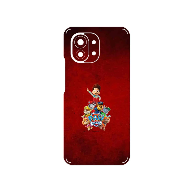 برچسب پوششی ماهوت مدل Paw Patrol مناسب برای گوشی موبایل شیائومی Mi 11 5G
