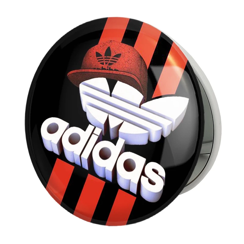 آینه جیبی خندالو طرح آدیداس Adidas مدل تاشو کد 23475 