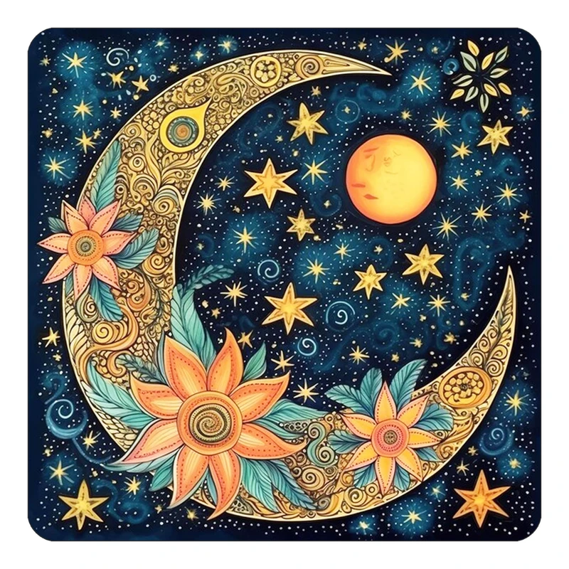 مگنت کاکتی طرح ماه و ستاره مدل mp53099