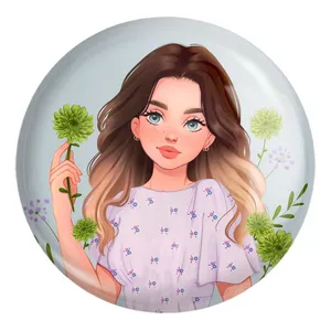 پیکسل خندالو طرح دخترانه کد 25626 مدل بزرگ